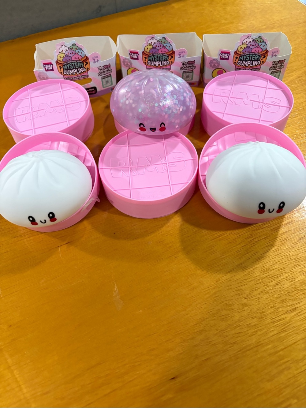 RMS Cotton Candy Rare Pink Glitter Authenticated Five Below Dumplings